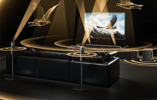 Ultimea Skyware X70 Soundbar 7.1.4 HDMI cu Subwoofer Wireless și Telecomandă Negru