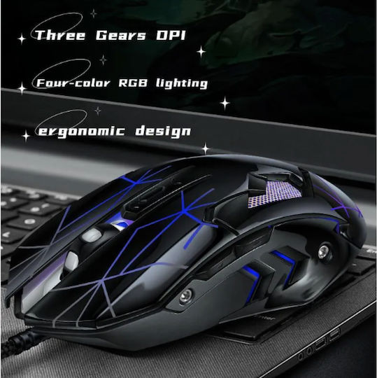 G5 Gaming Ποντίκι 3200 DPI Πολύχρωμο
