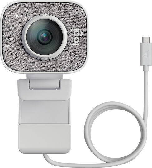Logitech StreamCam Camera Web Full HD 1080p 60FPS cu Autofocus Albă 960-001297