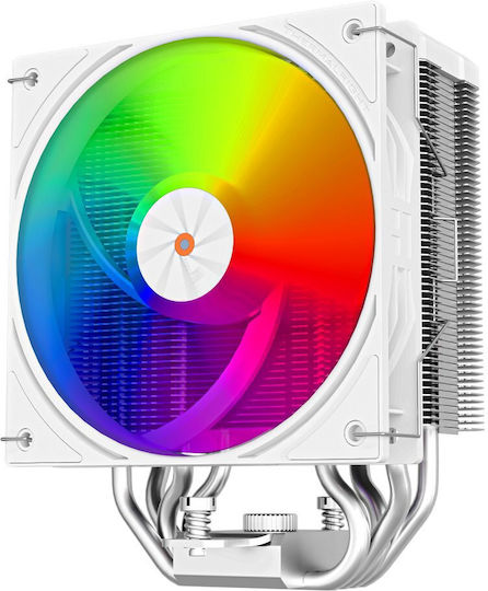 Thermalright Assassin X 120 R Digital Ventilator De Răcire CPU Pentru Priza 1851/AM5/1700 Cu Iluminare ARGB Albă