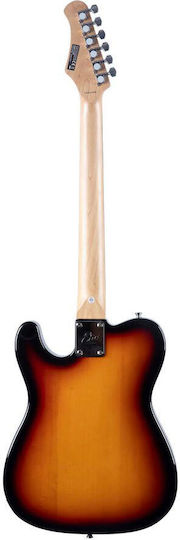 Eko Chitară Electrică Telecaster Albă
