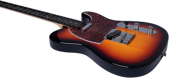 Eko Chitară Electrică Telecaster Albă