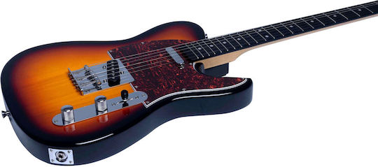 Eko Chitară Electrică Telecaster Albă