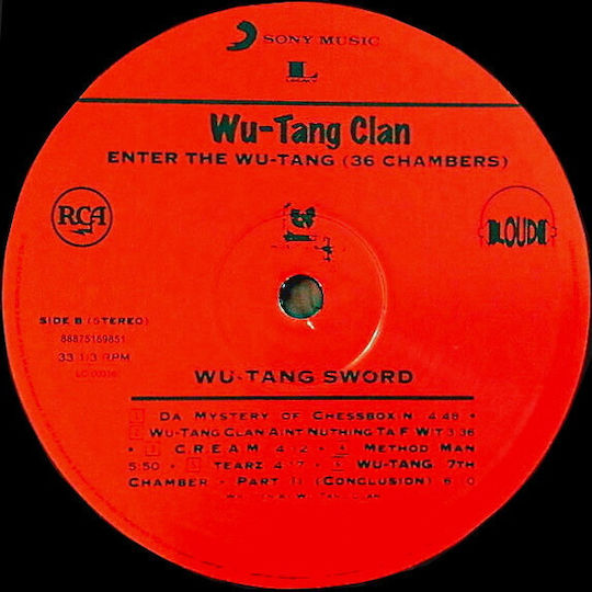 Enter Wu-tang Clan 36 Chambers Vinyl