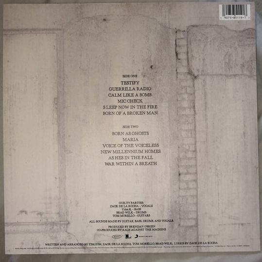 Rage Against The Machine Rage Against The Machine - Battle Of Los Angeles LP Die Schlacht von Los Angeles Vinyl