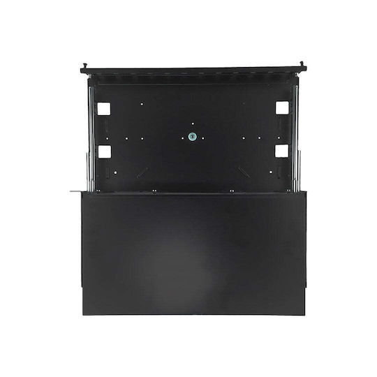 A-LAN Patch Panel für Rack 1U 19" 12 Ports Schwarz