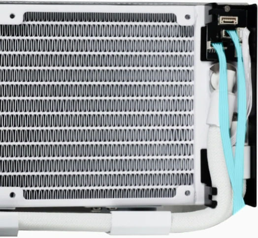 Lian Li HydroShift II LCD-S 360TL Υδρόψυξη AIO CPU με 3 Ανεμιστήρες 120mm και RGB Φωτισμό Λευκή