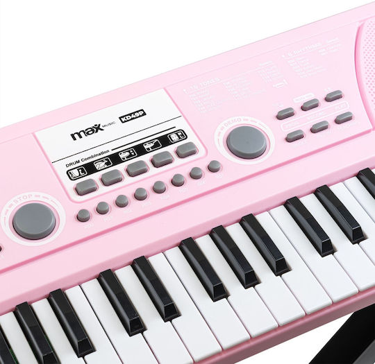 Max Tastatur KD49P mit 49 Tasten Rosa