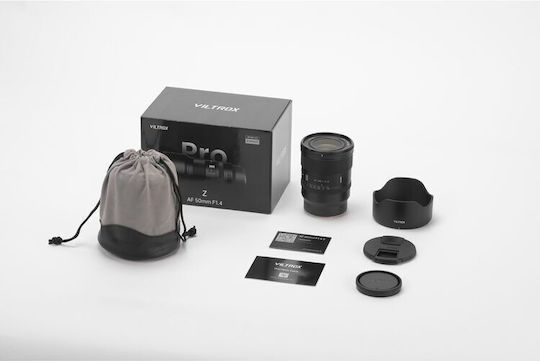 Viltrox Full Frame Camera Lens AF 50mm F/1.4 Pro Standard for Nikon Z Mount Black
