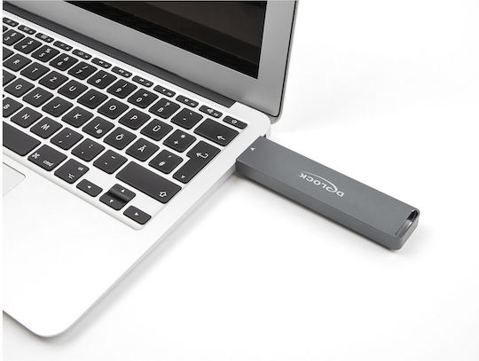 DeLock Θήκη για Σκληρό Δίσκο M.2 SATA III NVME με σύνδεση USB 3.0