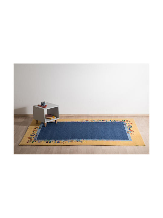 Decostar Χαλί 140x190cm Μπλε