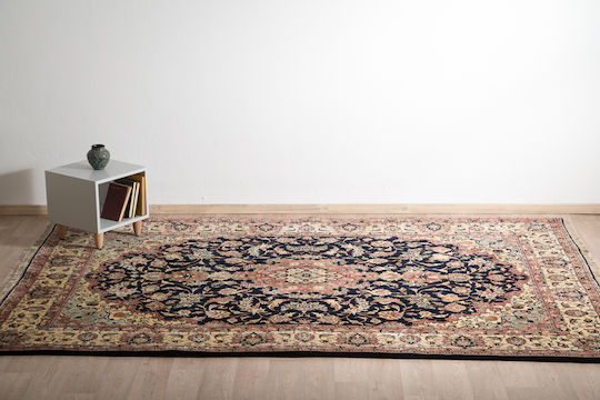 Χαλί Κλασικό Χειροποίητο Bidjar Feln 202x300 Cm Decostar Μπλε