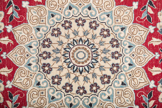 Klassischer Handgefertigter Gabbeh Wohnzimmer Teppich Fein 115x188 cm Decostar Rote
