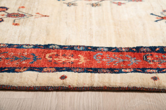 Covor Clasic Handmade Gabbeh Fein 182x265 Cm Decostar Ecru