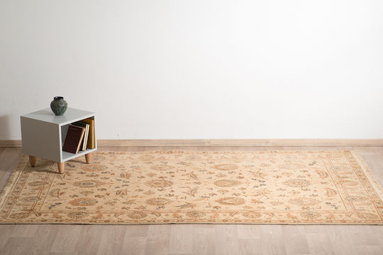Χαλί Κλασικό Χειροποίητο Tabriz Gold 157x253 Cm Decostar Μπεζ