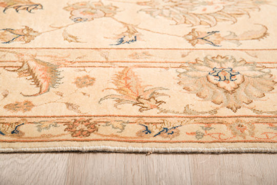 Класически Ръчно Изработен Килим Tabriz Gold 157x253 См Decostar Бежов