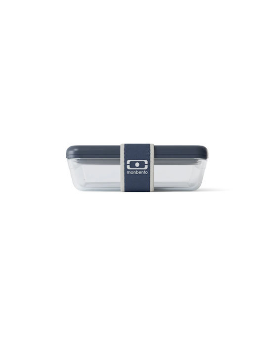 Monbento Glass Lunch Box Blue 600ml