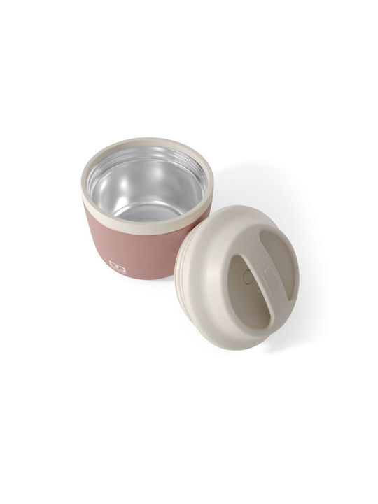 Monbento Δοχείο Φαγητού Inox Θερμός Ροζ 550ml