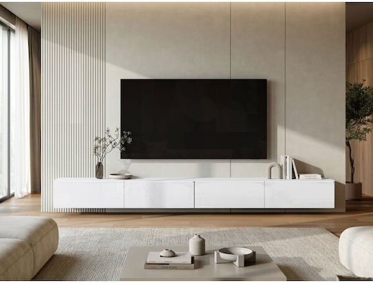 Sarasota Επιδαπέδιο με Φωτισμό Led Λευκό 300x33x32εκ. Sarasota Επιδαπέδιο με Φωτισμό Led Λευκό 300x33x32εκ.