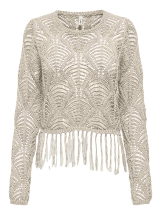 Women's Long Sleeve Sweater Brown