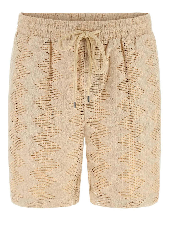 Men's Beige Bermuda