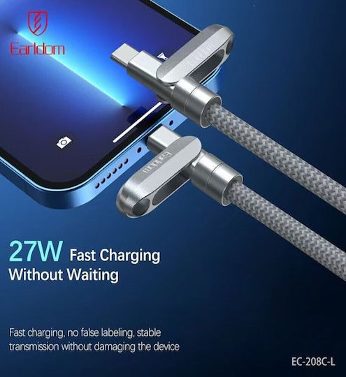 Earldom Ec-208c-c USB 2.0 Kabel USB-C männlich - USB-C 60W 1,2m