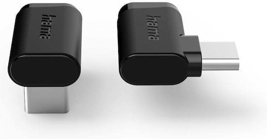 HAMA USB 3.2 Видео Кабел USB-C Мъжки - USB-C 240W Захранване PD Черен 00200359