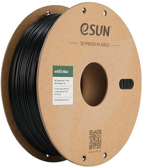 Esun ABS 3D Printer Filament 1.75mm Black 1kg