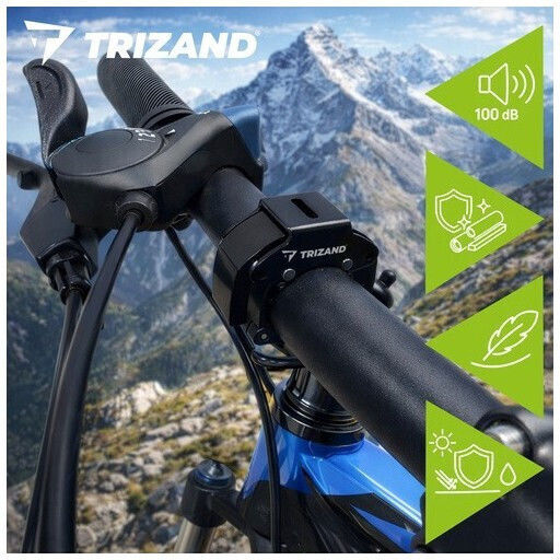 Mechanical Bicycle Bell 7.5x4.5x2cm Trizand Trizand