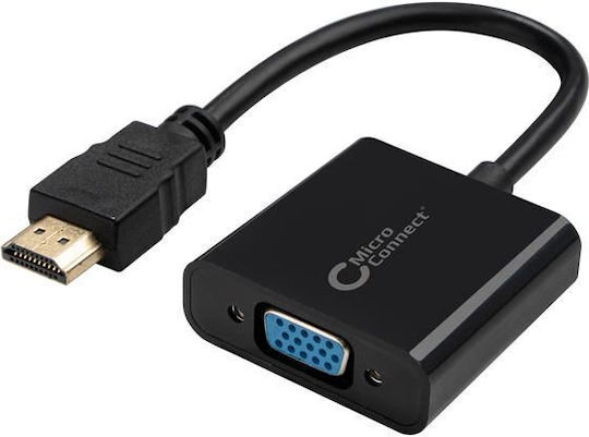Microconnect Μετατροπέας HDMI male σε VGA female 1τμχ HDMVGA1B
