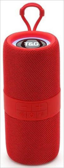T&G Ηχείο Bluetooth 10W με Ραδιόφωνο και Διάρκεια Μπαταρίας έως 2 ώρες Κόκκινο TG-671