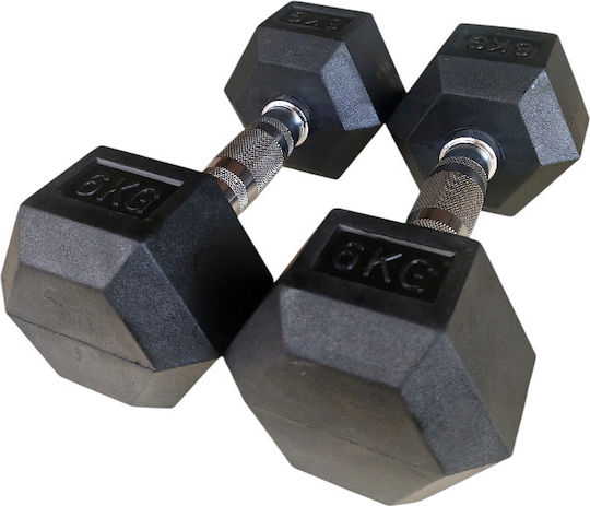 Profit Hexagon Dumbbell 1 x 6kg