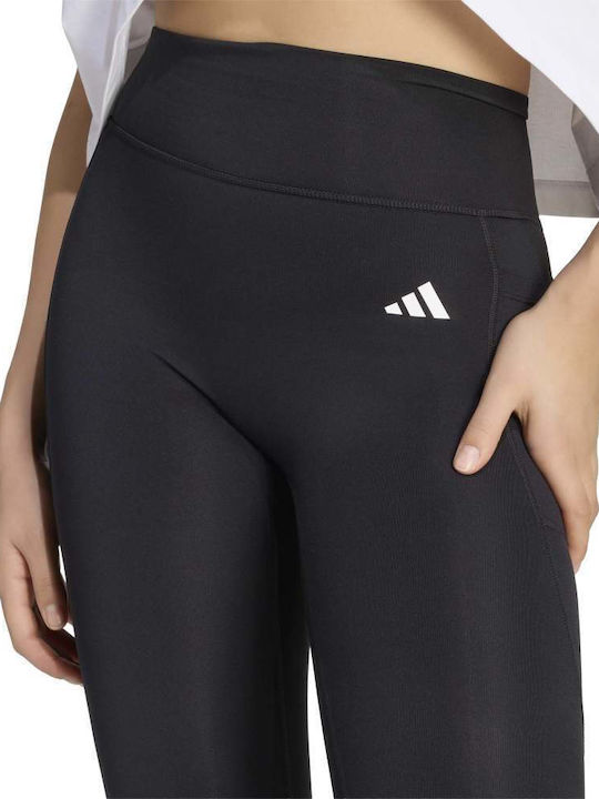 Optime Essentials Damen Capri Leggings Schwarz