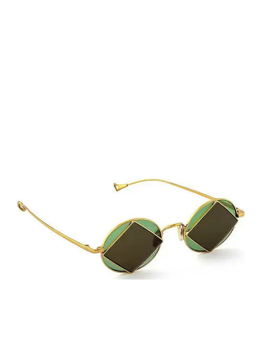 Eyepetizer Eyepetizer Women's Sunglasses with Gold Metallic Frame and Gradient Lenses Eyepetizer Eyepetizer Women's Sunglasses with Gold Metallic Frame and Gradient Lenses