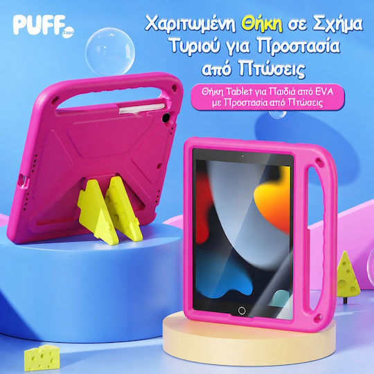 Dux Ducis Puff Series Back Cover Durable for Kids Blue (iPad 7/8/9 10.2)