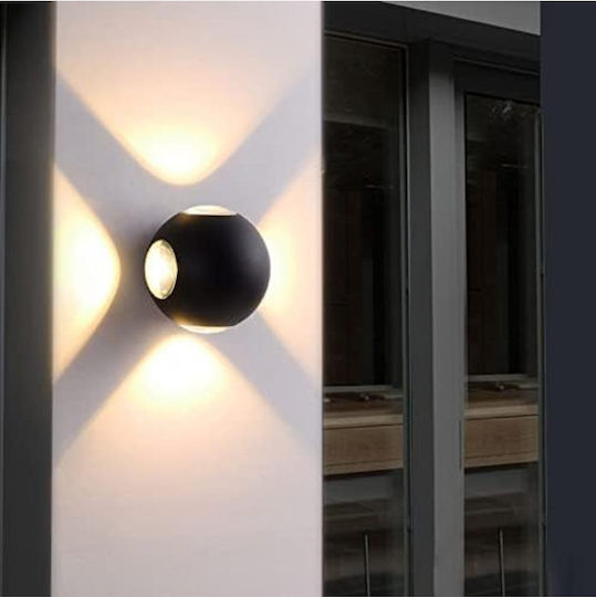 Jiju Стенен Осветител с Интегриран LED 11x8см.