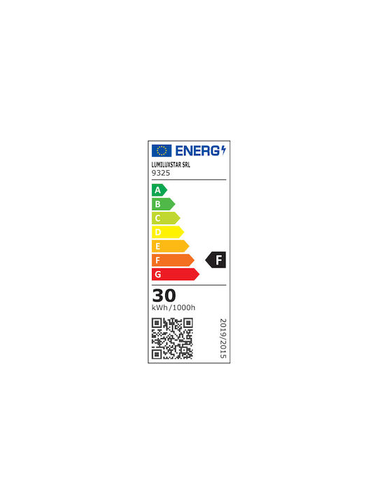Jiju Corp De Iluminat De Perete Modern Cu LED Integrat Și Lumină Albă Naturală Transparent 30x5cm
