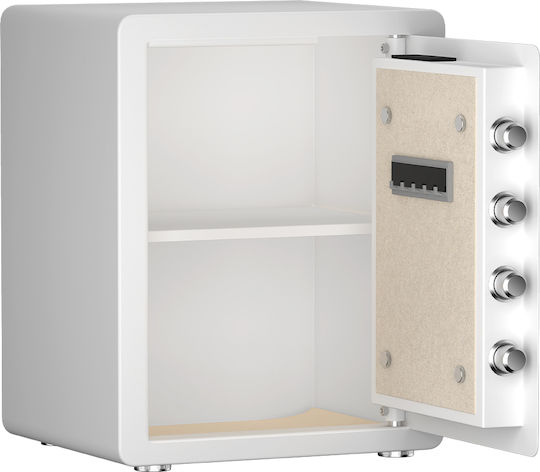 Casetă de valori cu închidere digitală și cheie M45xL38xÎ32cm