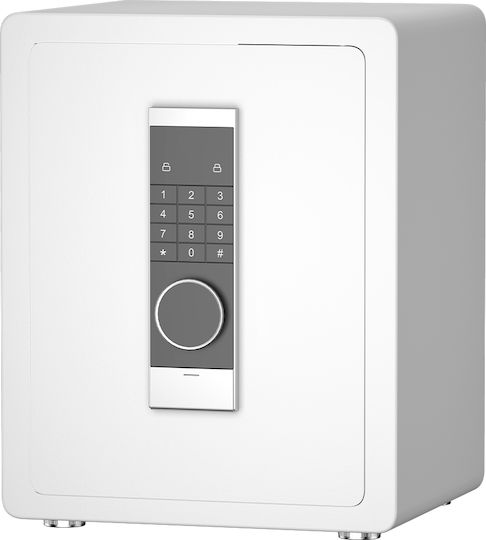 Casetă de valori cu închidere digitală și cheie M45xL38xÎ32cm
