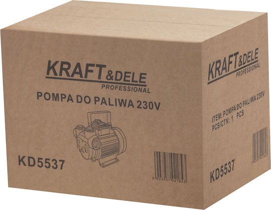 Kraft & Dele Ηλεκτρική Αντλία Επιφάνειας 550W Μονοφασική