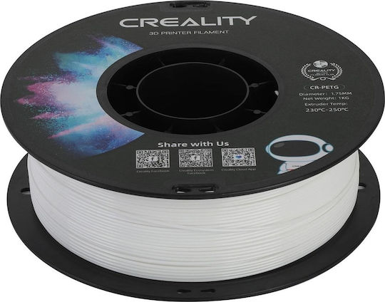 Creality3D PETG 3D Printer Filament Λευκό 4kg