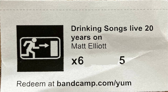 Matt Elliott Drinking Songs Live 20 Years On Vinyl