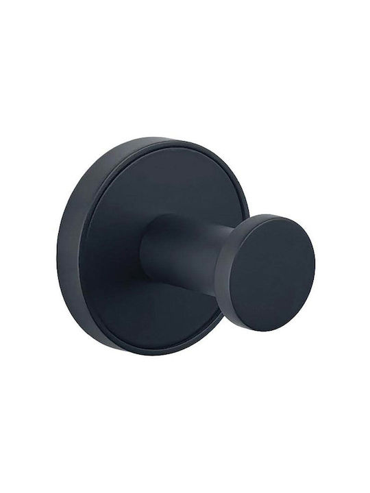 Inter Ceramic Кука За Баня Единична С Винтове Сребриста