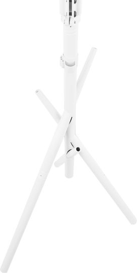 Maclean Energy MC-182 W Βάση Τηλεόρασης Δαπέδου έως 60kg Λευκό