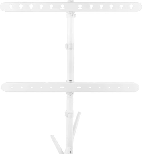 Maclean Energy MC-182 W Βάση Τηλεόρασης Δαπέδου έως 60kg Λευκό