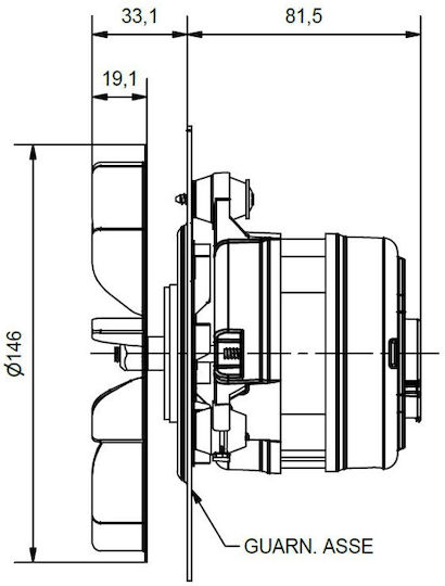 Βεντιλατέρ Καυσαερίων Ecm Fime Σόμπας Πέλλετ Cs Thermos