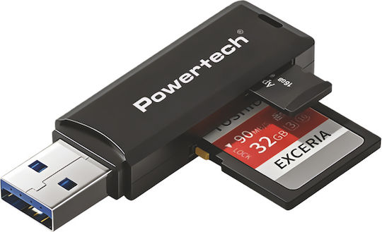 Powertech Card Reader USB 3.0 για SD