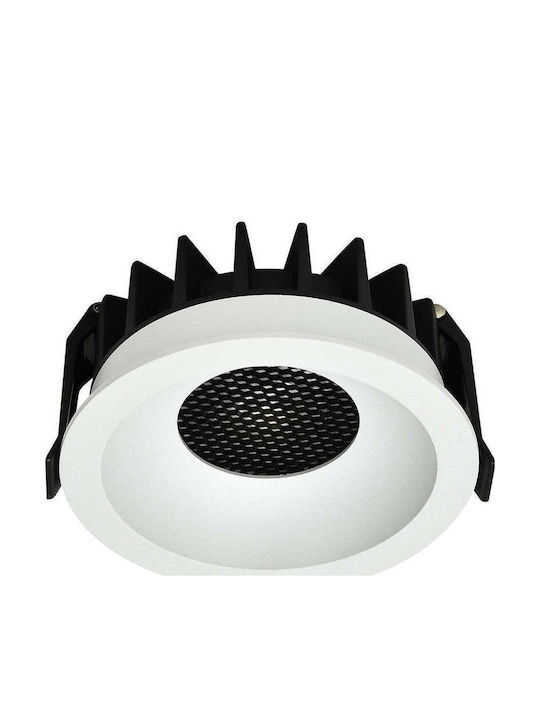 Optonica Panou LED Rotund 20W Cu Lumină Albă Reglabilă