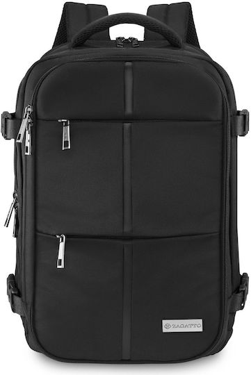 Zagatto Geantă Voiaj De Spate 24l Neagră Din Material Textil L40xL20xÎ30cm