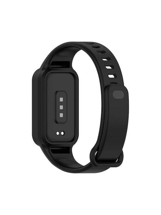 Λουράκι Σιλικόνης Μαύρο (Xiaomi Smart Band 9 Active)